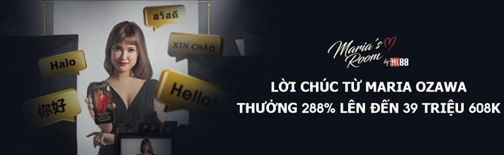 Độc quyền từ Maria Room với khoản thưởng lên đến 39 triệu 
